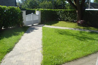 Aménagement extérieur en klinkers