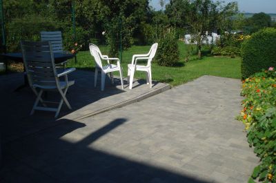 Terrasse en klinkers