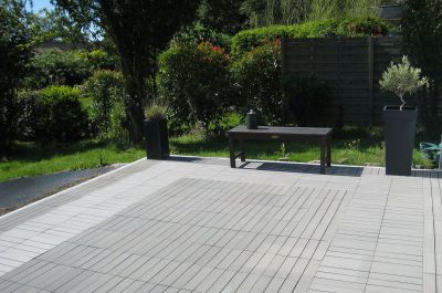 Terrasse en PVC