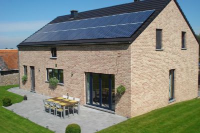 Terrasse en pierre bleue